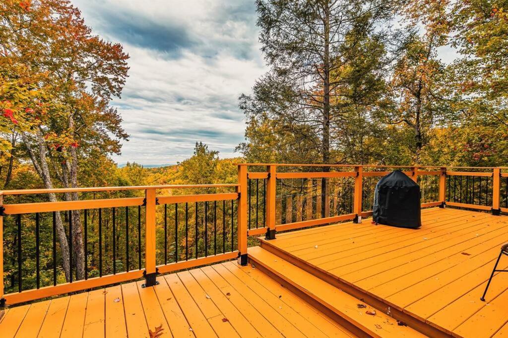 Villa Secluded Mtn View New! 10 Mins To Gatlinburg Or Park Extérieur photo