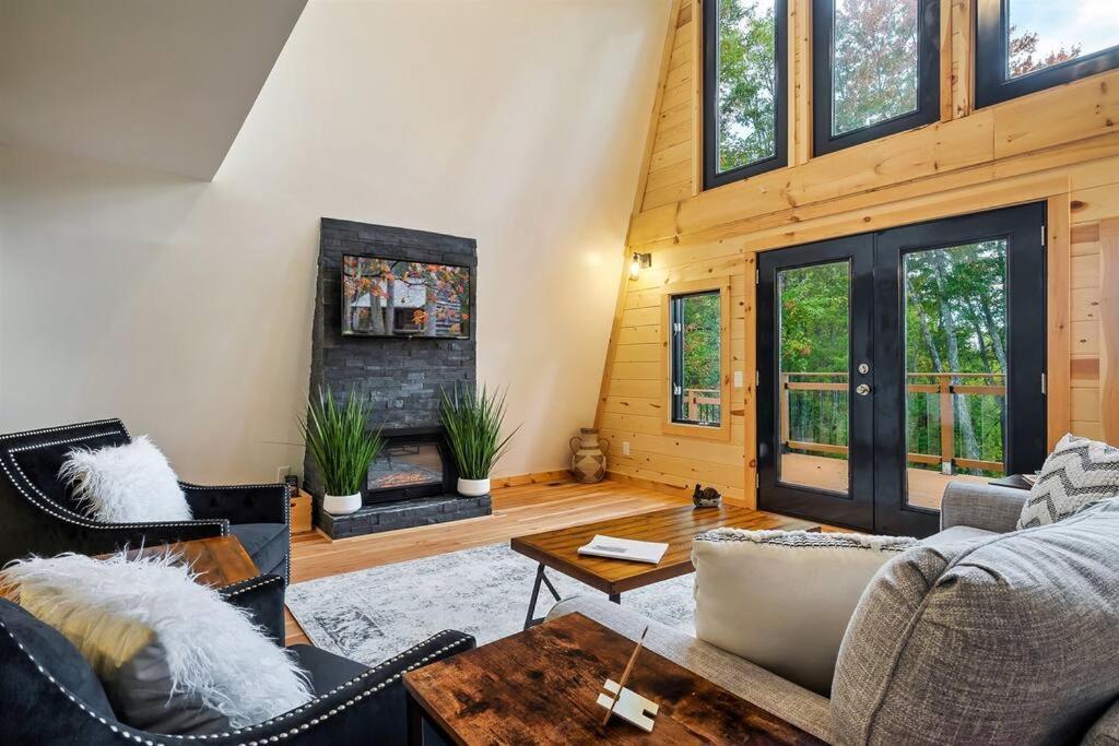 Villa Secluded Mtn View New! 10 Mins To Gatlinburg Or Park Extérieur photo