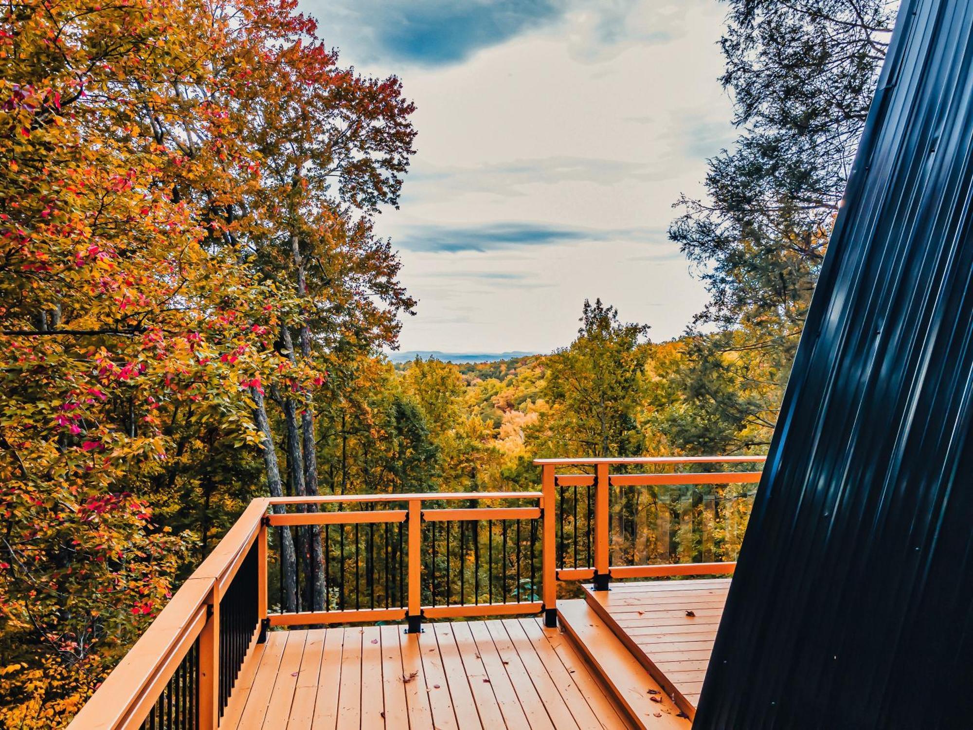 Villa Secluded Mtn View New! 10 Mins To Gatlinburg Or Park Extérieur photo